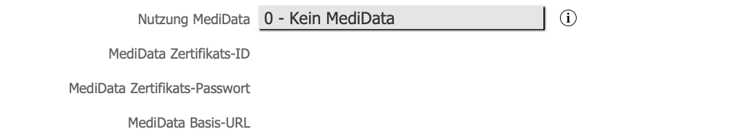 Screenshot MediData Main