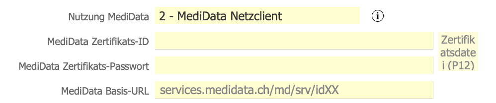 Screenshot MediData Main